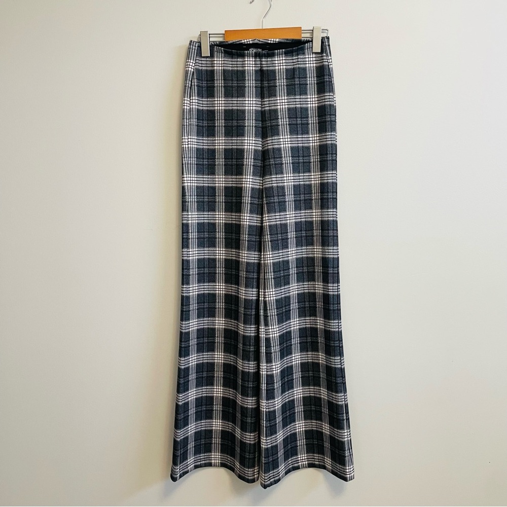 REWASH Plaid Wide Leg Pants